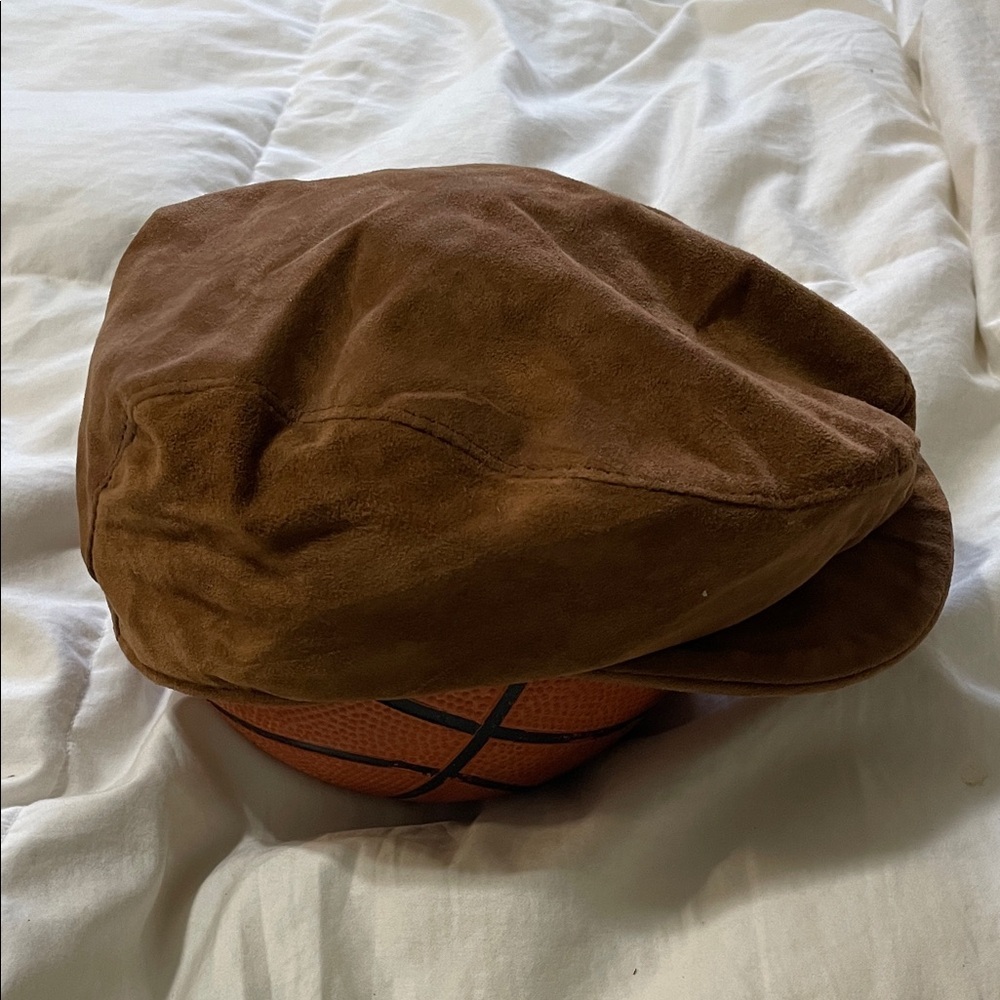Cardon | Cosa Nuestras | Brown | Suede | Newsboy | Car Cap |